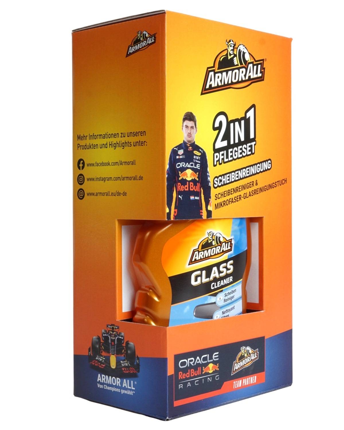 2in1 Scheiben-Reiniger 500ml + Mikrofasertuch-4