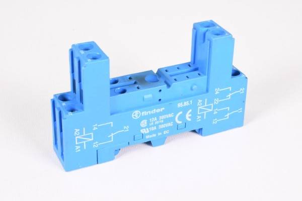 finder Finder Relaissockel 95.85.1 relay socket LR26716 12A 300V AC Schraubfassung Finder Relaissockel 95.85.1 relay soc