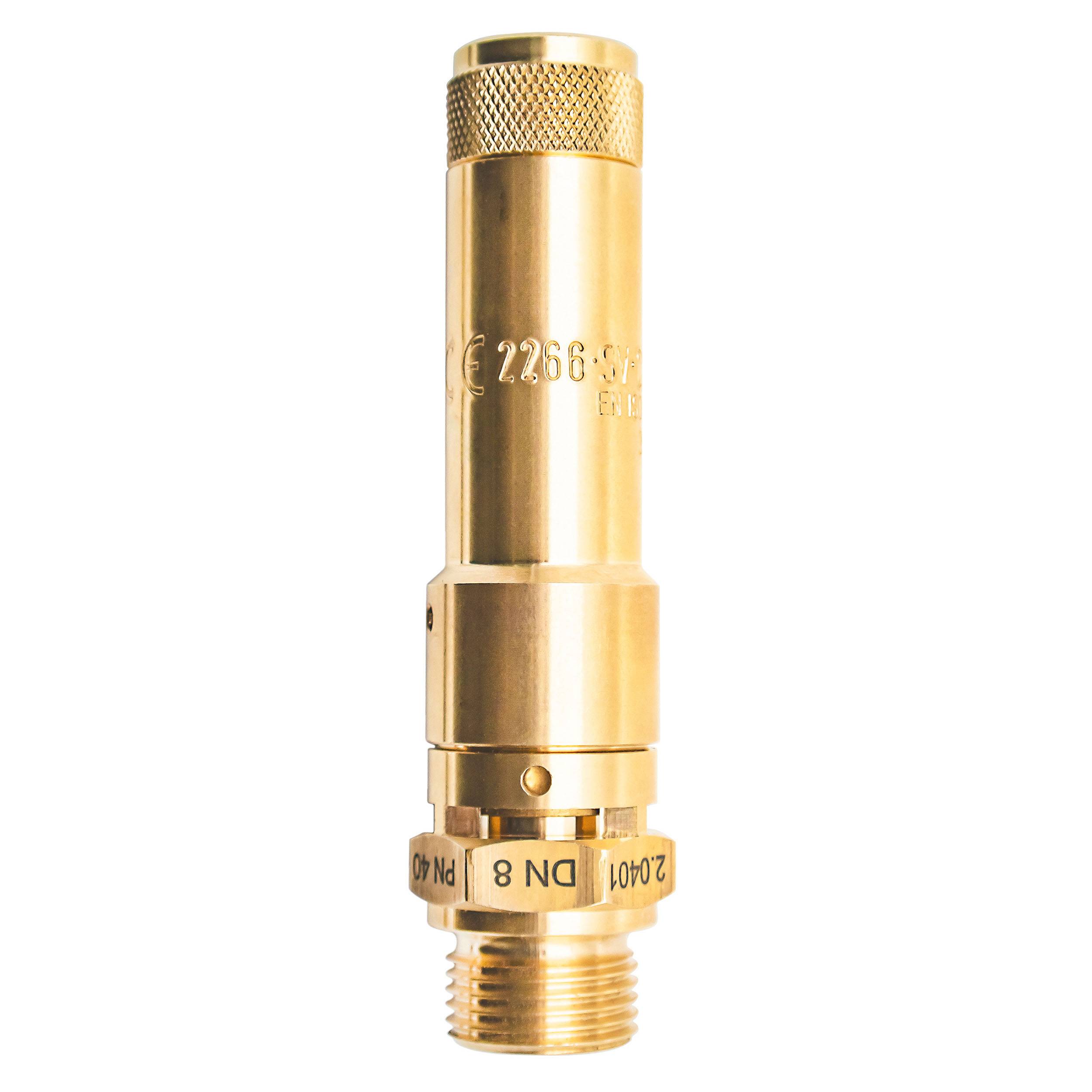 EWO 351.453-30.8ET, Sicherheitsventil bauteilgeprüft DN 8, G½, Einstelldruck: 30,8 bar