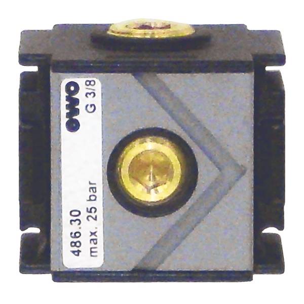 EWO 486.60, Verteiler Typ 486 variobloc, G½, BG 40, Abgänge: oben: G⅜, unten: G½