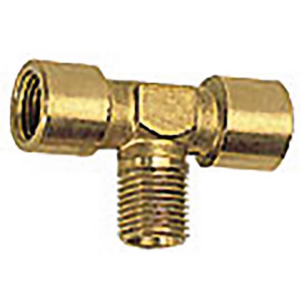 EWO 185.63, T-Stück, Anschluss: G¼ i × G¼ a × G¼ i, DN 8, Länge: 51 mm, SW: 13 mm, teilweise Innenkonus, MOP 63 bar