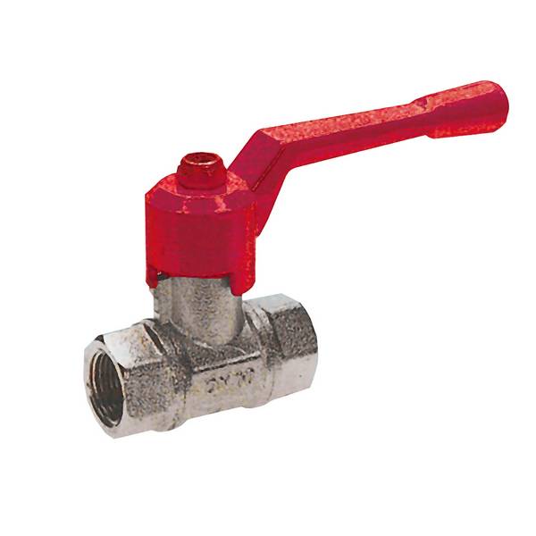 EWO 640.19, Kugelhahn, mit Metallhebel, voller Durchgang, Länge: 89 mm, SW 68 mm, max. Betriebsdruck 30 bar, DN 40