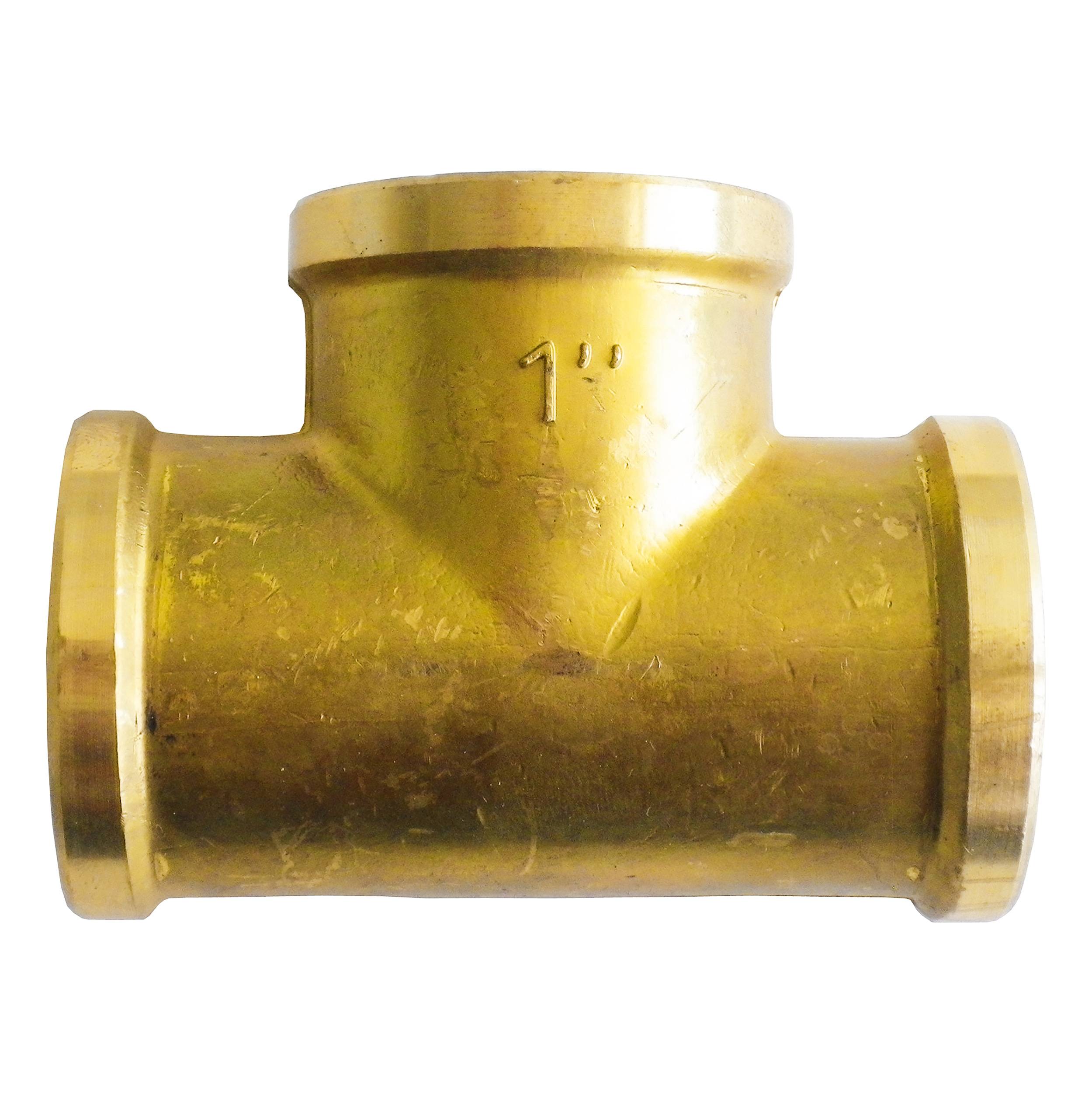 EWO 185.197, T-Stück, Anschluss: 3 × G⅛ i, DN 8, Länge: 36 mm, MOP 63 bar, Messing