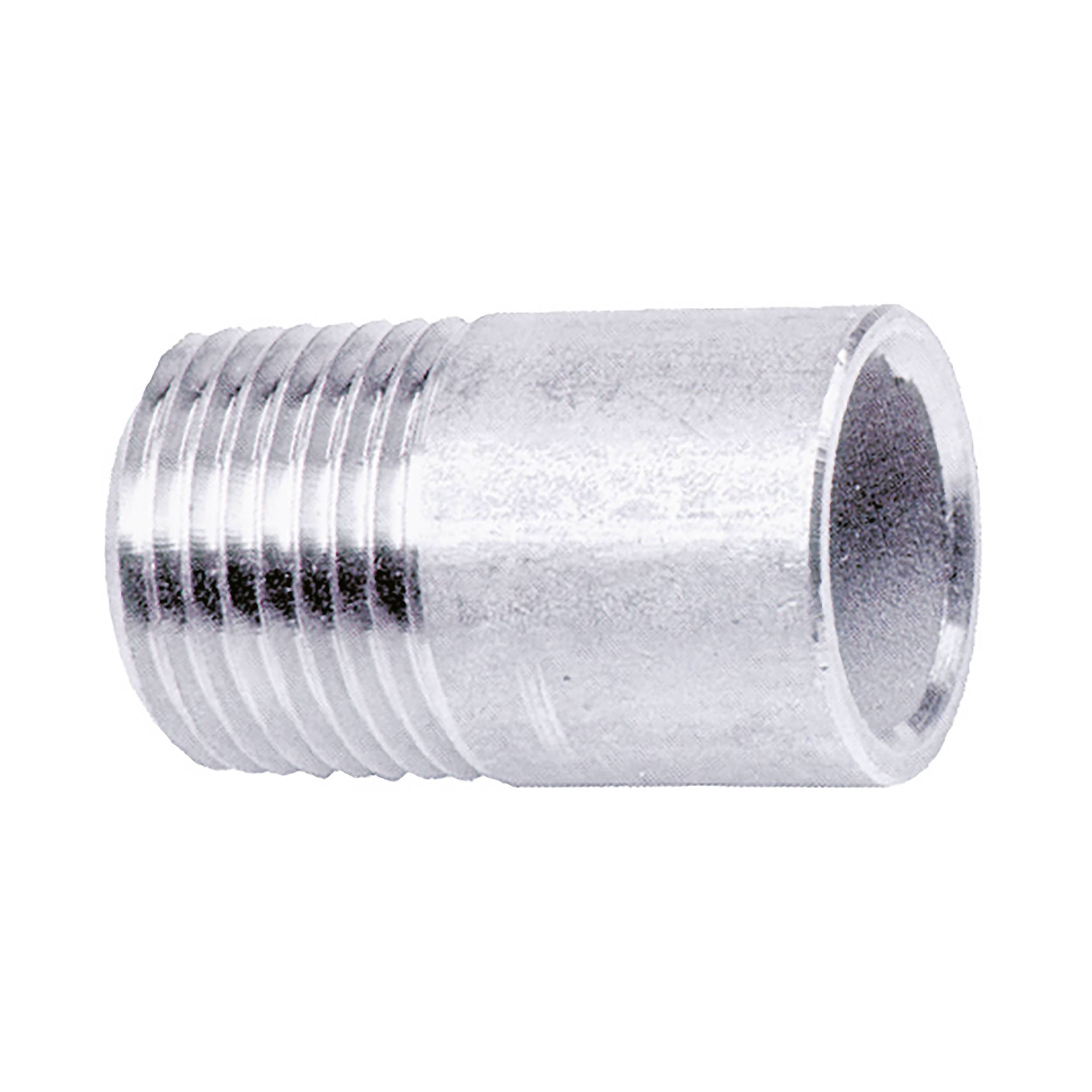 EWO 652.25, Anschweißstecker Edelstahl, aus Rohr, V4A, Anschluss: R1½ a (Außengewinde konisch nach ISO 7/1), Abm.: DN 40-0