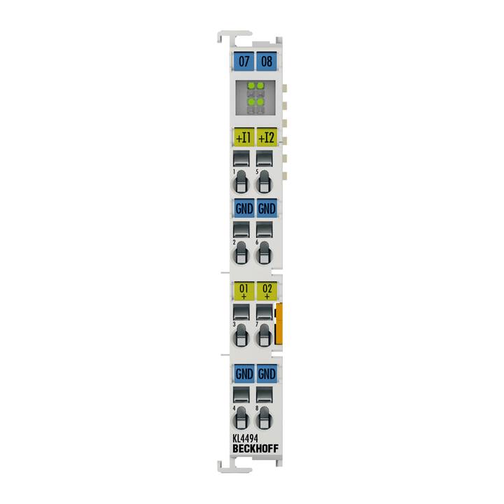 Beckhoff KL4494 Busklemme 2-Kanal-Analog-Eingang 2-Kanal-Analog-Ausgang-0