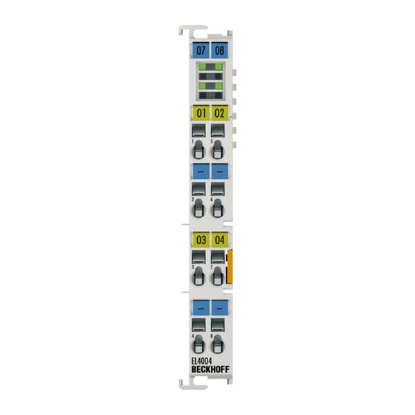 Beckhoff EL4004, EtherCAT-Klemme, 4-Kanal-Analog-Ausgang, Spannung, 0…10 V, 12 Bit
