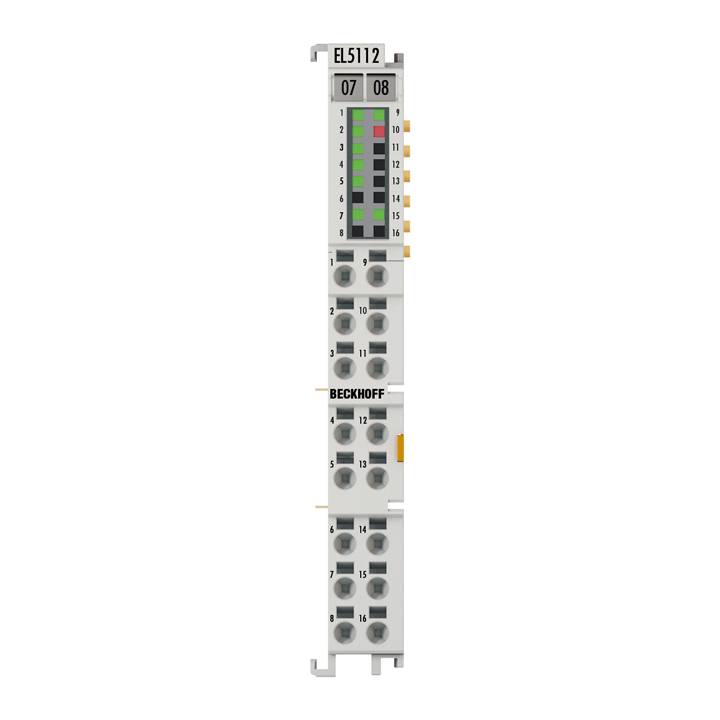 Beckhoff EL5112, EtherCAT-Klemme, 2-Kanal-Encoder-Interface, inkremental, 5V DC (DIFF RS422, TTL, Open Collector), 5 MHz-0