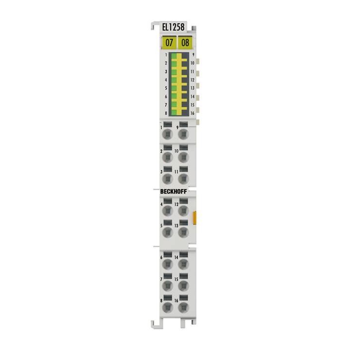 Beckhoff EL1258, EtherCAT-Klemme, 8-Kanal-Digital-Eingang, 24V DC, 1 µs, Multi-Timestamp-0