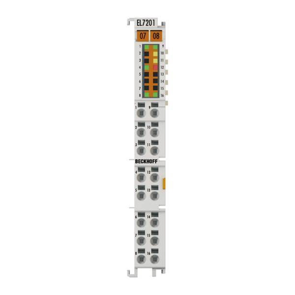 Beckhoff EL7201, EtherCAT-Klemme, 1-Kanal-Motion-Interface, Servomotor, 48V DC, 2,8A, Resolver