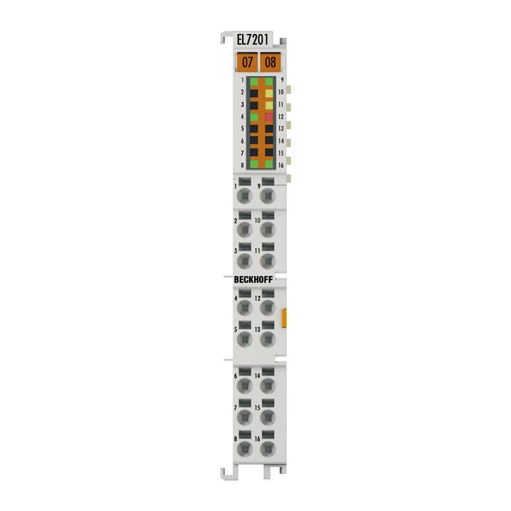 Beckhoff EL7201, EtherCAT-Klemme, 1-Kanal-Motion-Interface, Servomotor, 48V DC, 2,8A, Resolver-0