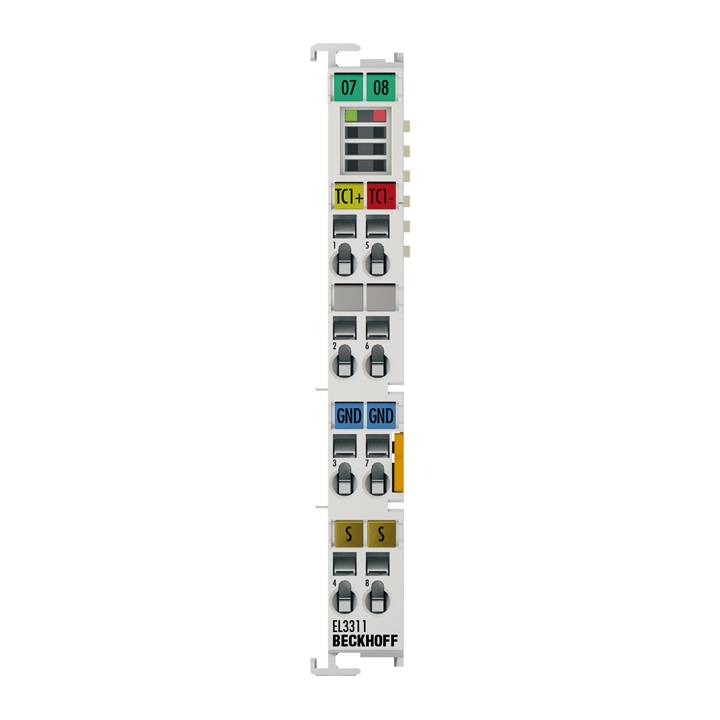 Beckhoff EL3311, EtherCAT-Klemme, 1-Kanal-Analog-Eingang, Temperatur, Thermoelement, 16 Bit-0