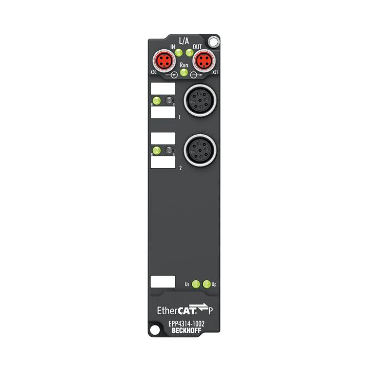 Beckhoff EPP4314-1002, EtherCAT P-Box, 2-Kanal-Analog-Eingang+2-Kanal-Analog-Ausgang, Multifunktion, ±20 mA, 16 Bit-0