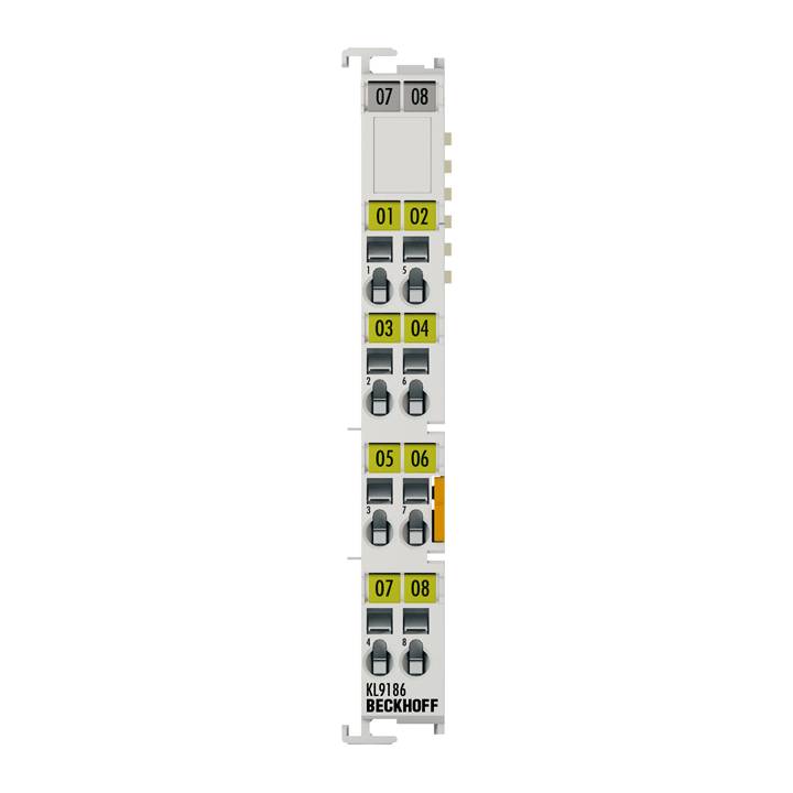 Beckhoff KL9186, Potenzialverteilungsklemme, 8x24V DC-0