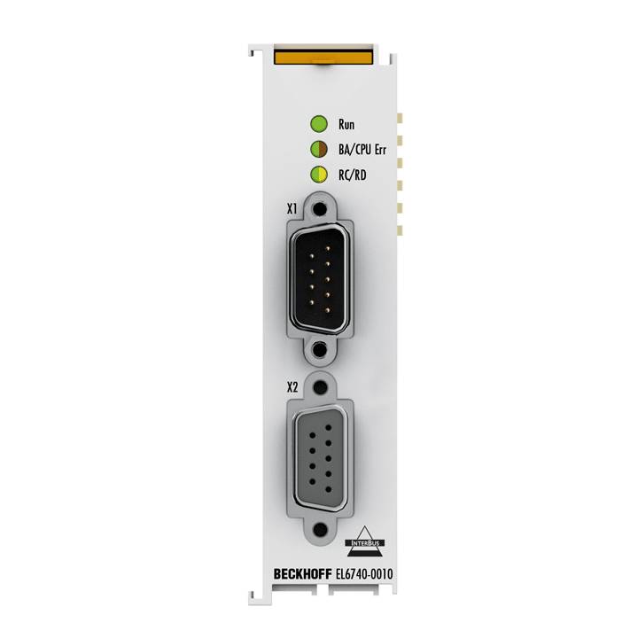 Beckhoff EL6740-0010, EtherCAT-Klemme, 1-Kanal-Kommunikations-Interface, Interbus, Slave