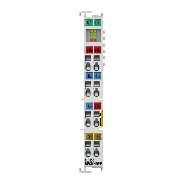 Beckhoff KL3356, Busklemme, 1-Kanal-Analog-Eingang, Messbrücke, Vollbrücke, 16 Bit, hochpräzise
