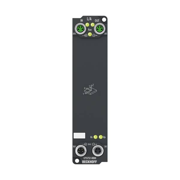 Beckhoff EP3752-0000, EtherCAT Box, 2-Kanal, 2x3-Achs-Beschleunigungssensor