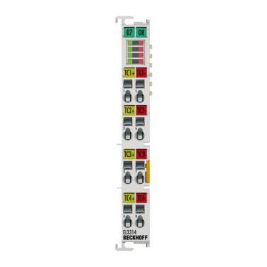 Beckhoff EL3314, EtherCAT-Klemme, 4-Kanal-Analog-Eingang, Temperatur, Thermoelement, 16 Bit