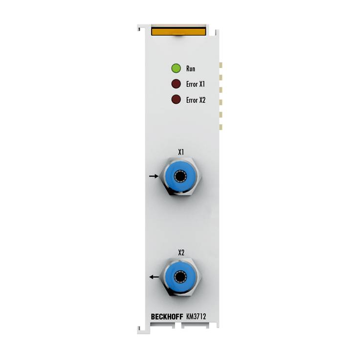 BECK KM3712 2-Kanal-Absolutdruckmessklemme -1.000-+1.000 hPa (-1-+1 bar)-0