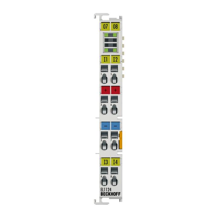 BECKHOFF EL1124 (EtherCAT: EtherCAT, 4-Kanal-Digital-Eingangsklemme 24 V DC)-0