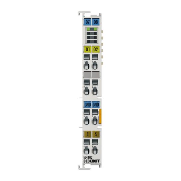 Beckhoff EL4102, EtherCAT-Klemme, 2-Kanal-Analog-Ausgang, Spannung, 0…10 V, 16 Bit