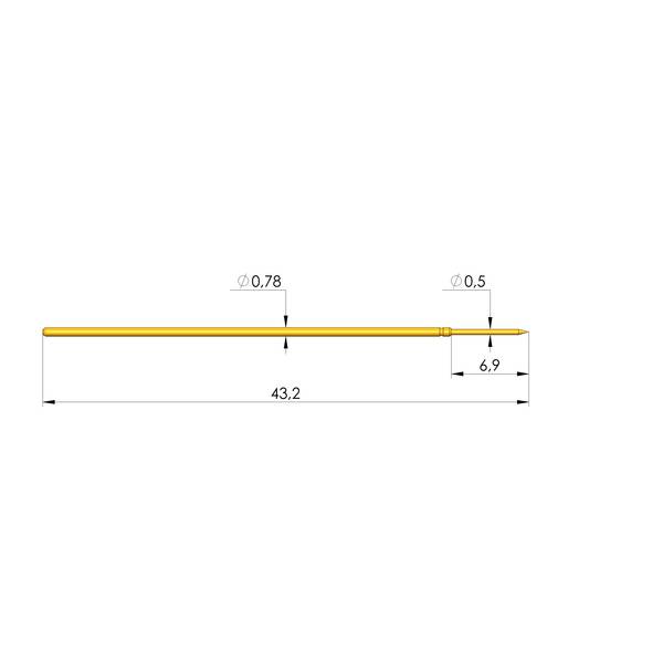 Ingun Kontaktstift GKS-050201050A1000