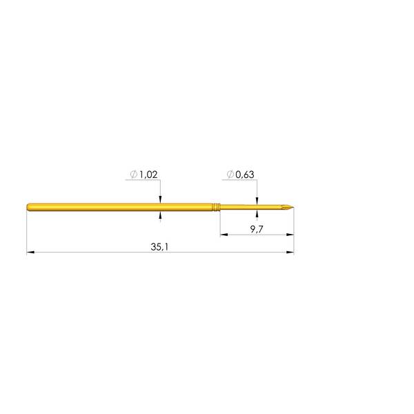 Ingun Kontaktstift GKS-075291064A1500LP