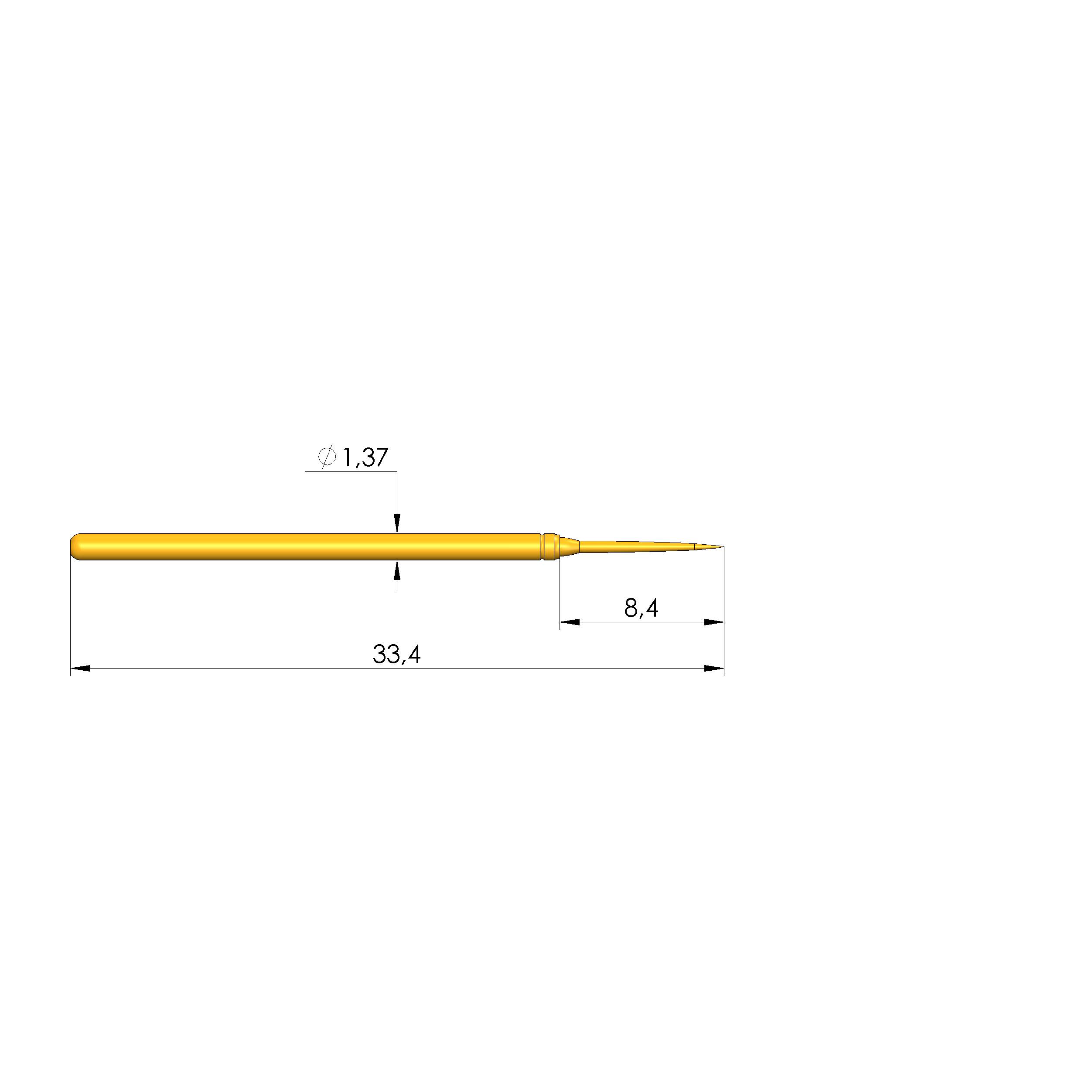 Ingun GKS-100 209 060 A 2000, Gefederter Kontaktstift-0