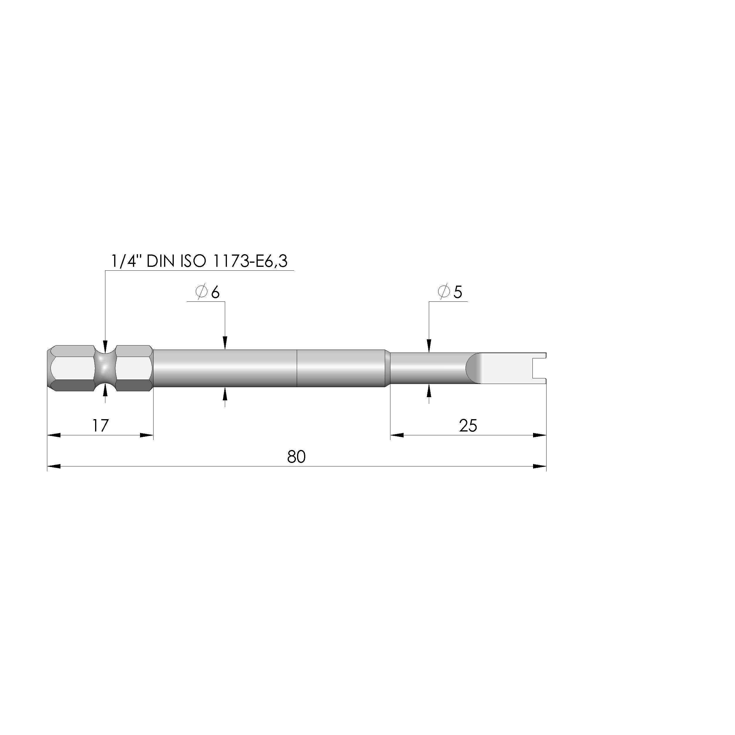 Ingun Einsetzwerkzeug BIT-HKF-61706308F-0