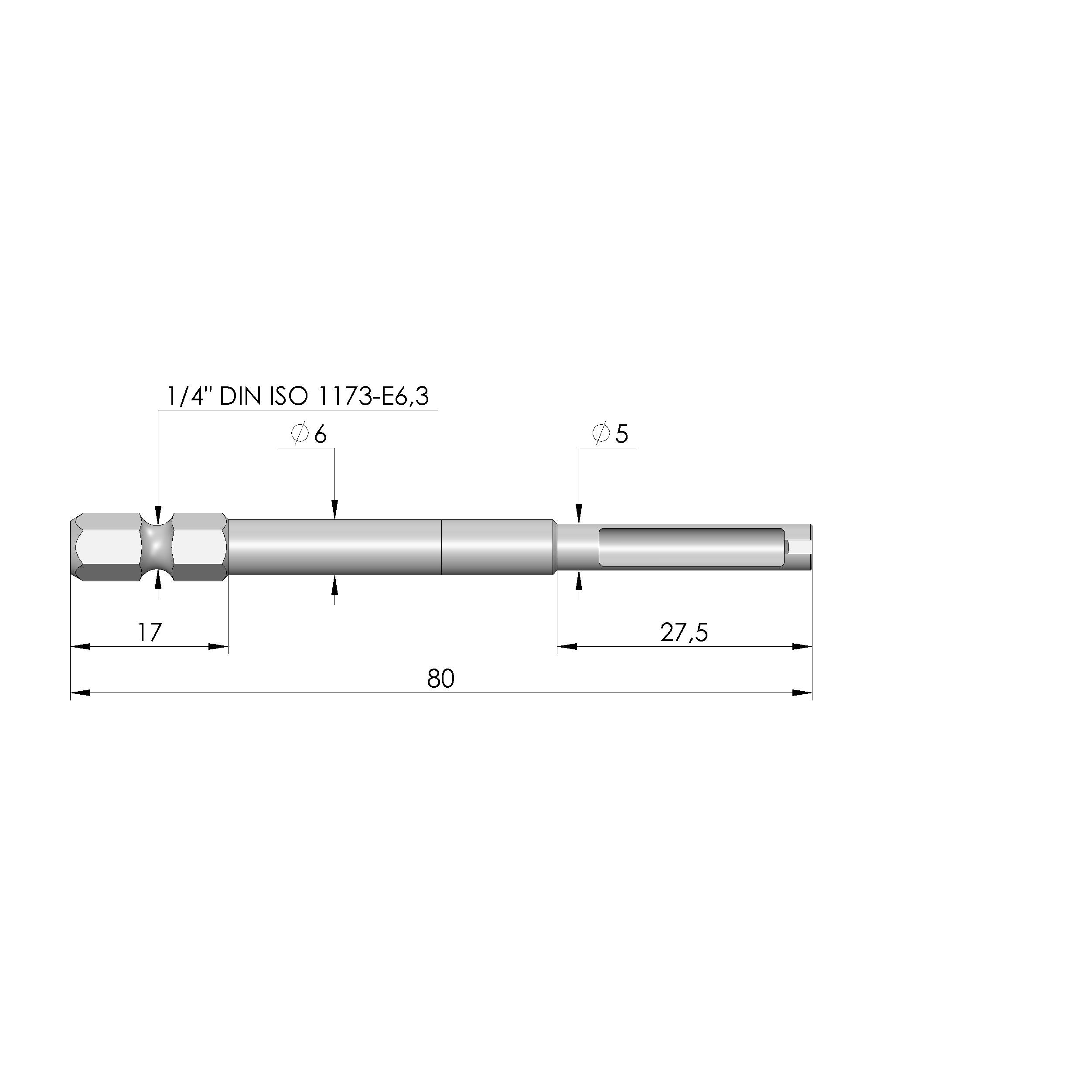 Ingun Schraubwerkzeug BIT-VF4M-0