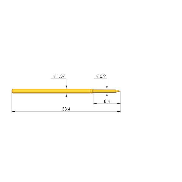 Ingun Kontaktstift GKS-100201090A1000