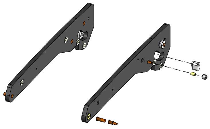 Ingun ETK-KOP-MA2x13/14, Ersatzteilkit Koppel-0