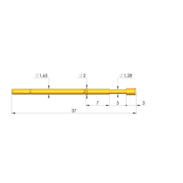 Ingun GKS-912 306 200 A 0607, Gefederter Kontaktstift