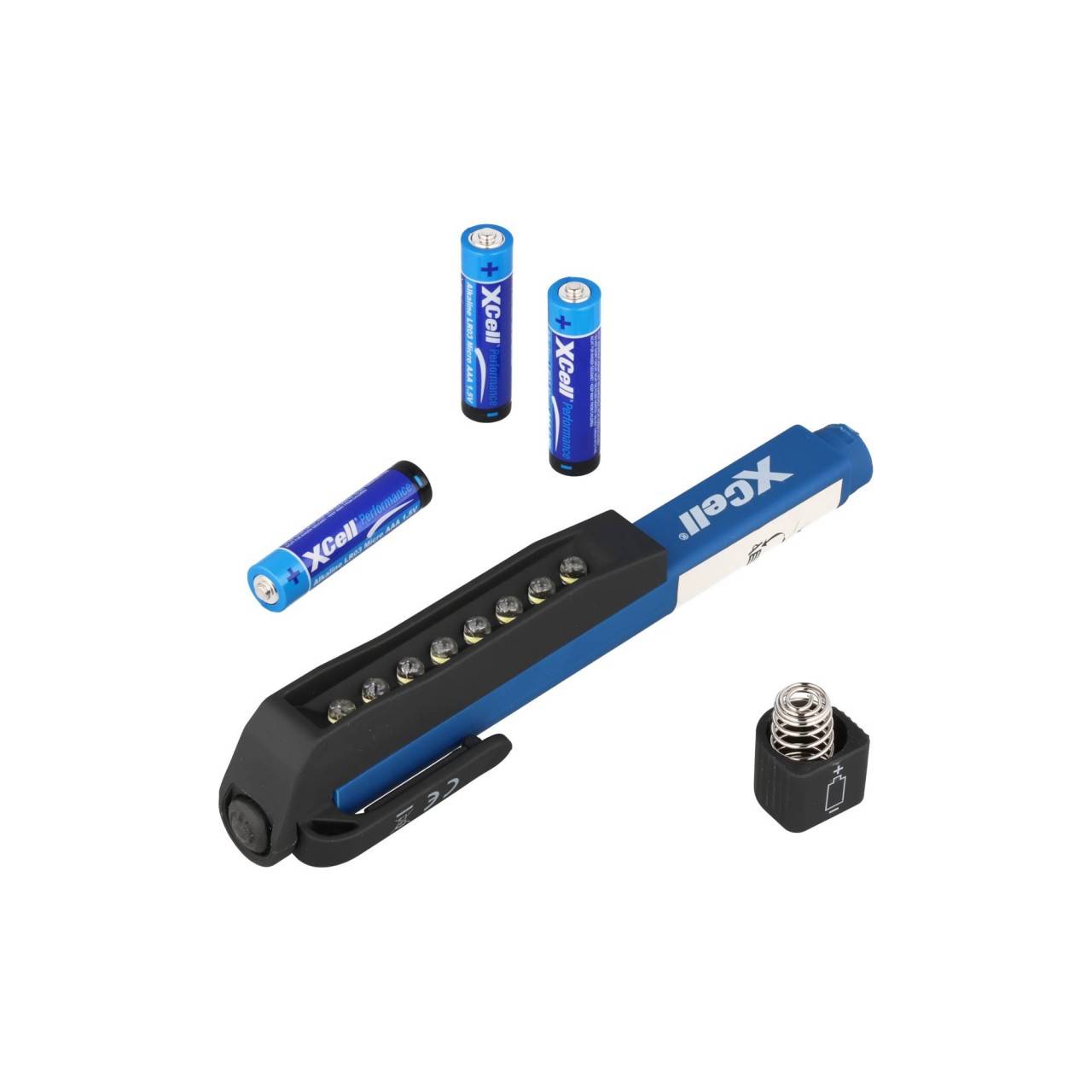 XCell Penlight Basic 8 LED – Stiftleuchte mit 160 Lumen, ideal für die Werkstatt-1