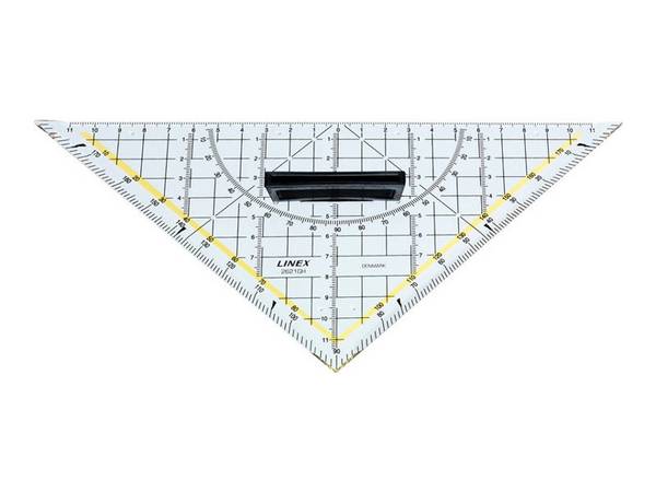 SIMPLEX - 2621GH Geometrie-Dreieck Hypotenusenlänge 225 mm