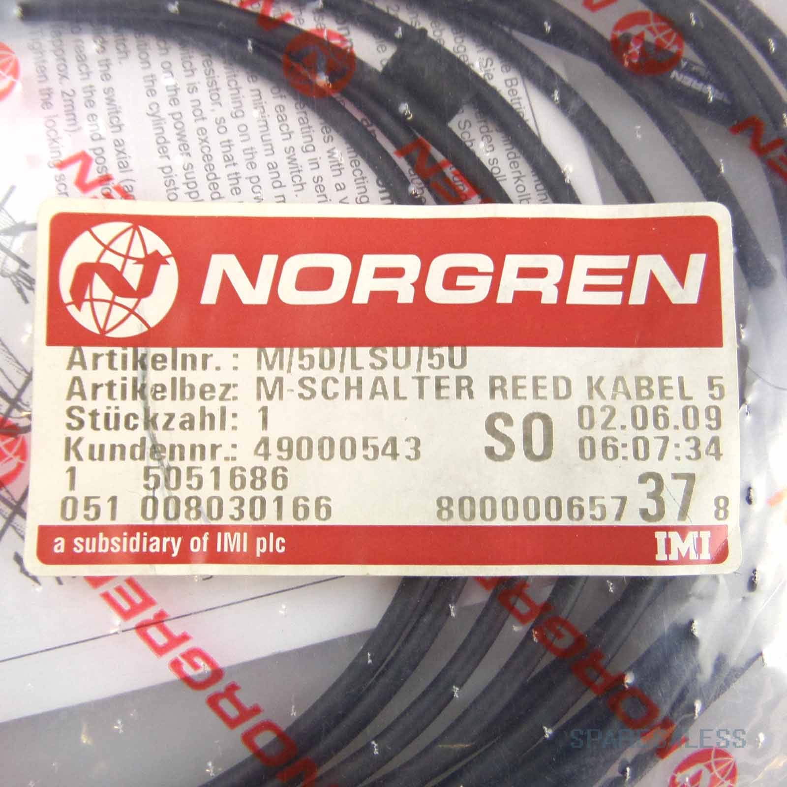 NORGREN Magnetschalter Induktiv M/50/LSU/5U OVP-2