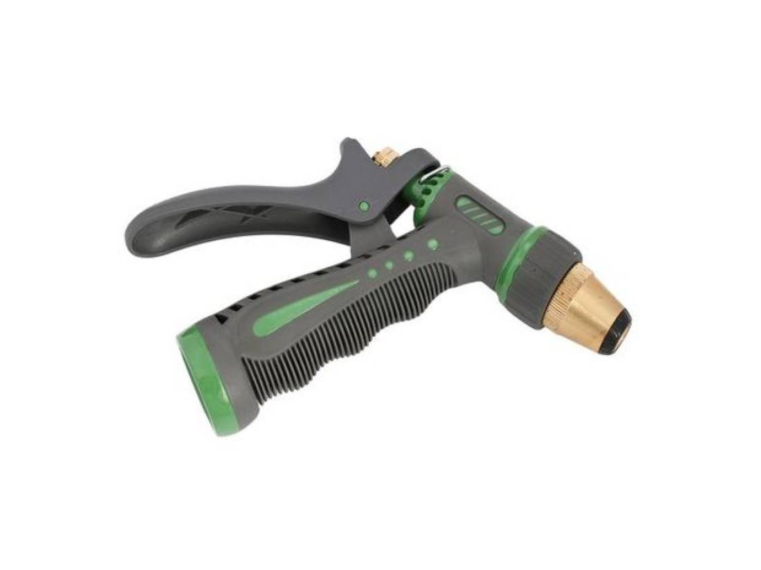 Schlösser Armaturen GARTEN-SPRITZPISTOLE, M.DICHTG. IG3/4", LEICHTMET, KUNSTSTOFFBESCH-0