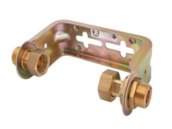 Schlösser Armaturen WZ-EINBAUBUEGEL, M. VSB, STARR 110MM, QN 1, 5, 1/2"x1/2", VERZINKT