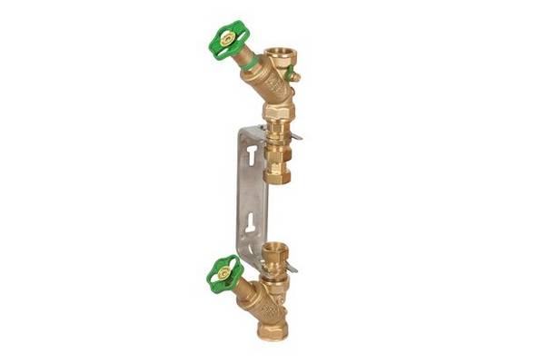 Schlösser Armaturen WZ-EINBAUGARN.STEIGROHR, QN 6, 0 1 1/4"x1 1/4", BUEG.:EDELST, STARR