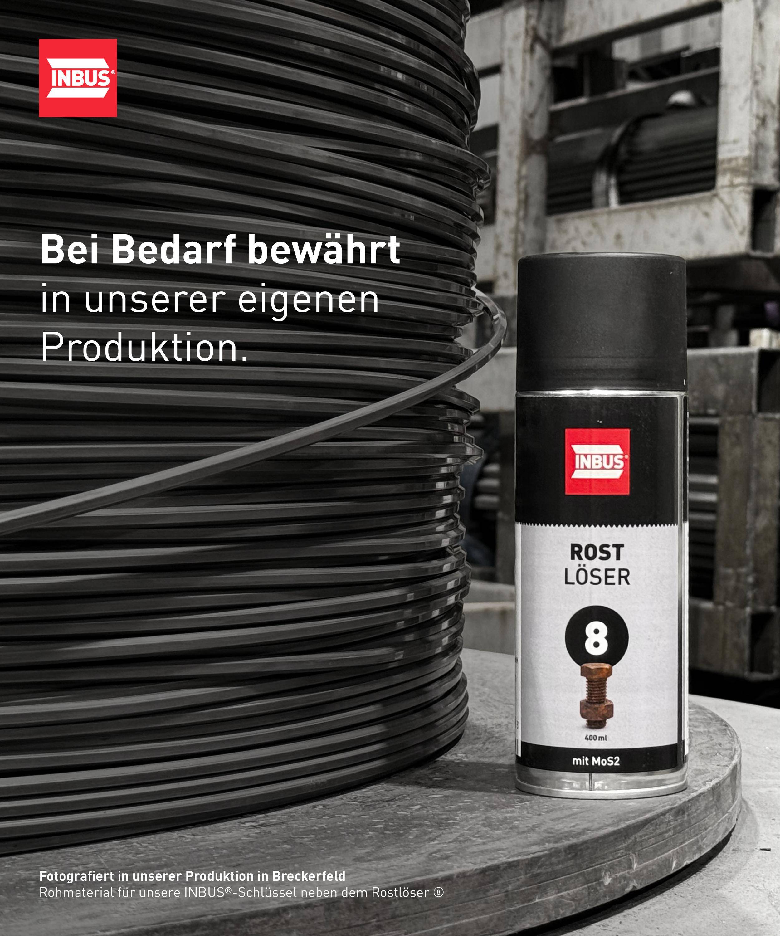 INBUS Rostlöser (mit MoS2), 24x 400ml — Nr. 8 der Schraubchemie® — Made in Germany-4