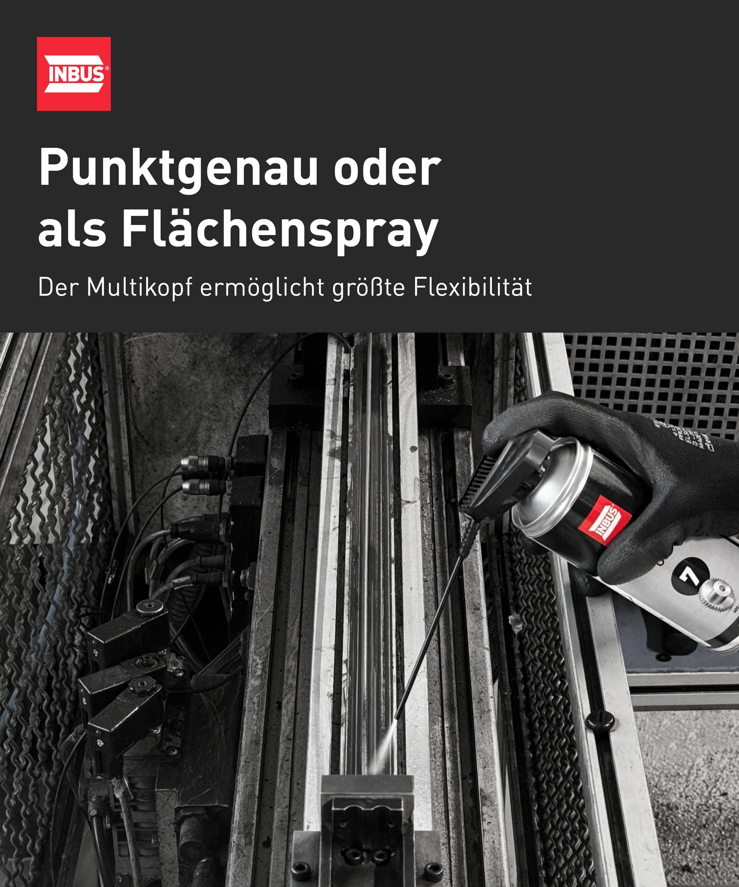 INBUS Multifunktionsöl (silikonfrei), 12x 400ml — Nr. 7 der Schraubchemie® — Made in Germany (75046)-3