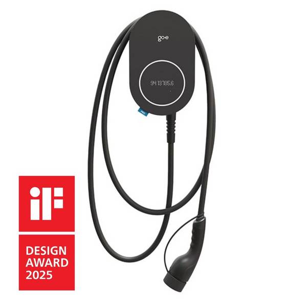 go-e Charger PRO 11kW Smarte Wallbox mit Ladekabel Typ 2
