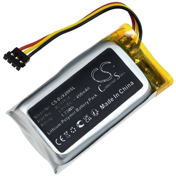 Akku passend für DJI Mic 2 Charging Case Typ W731834, 3,85V, Li-Polymer