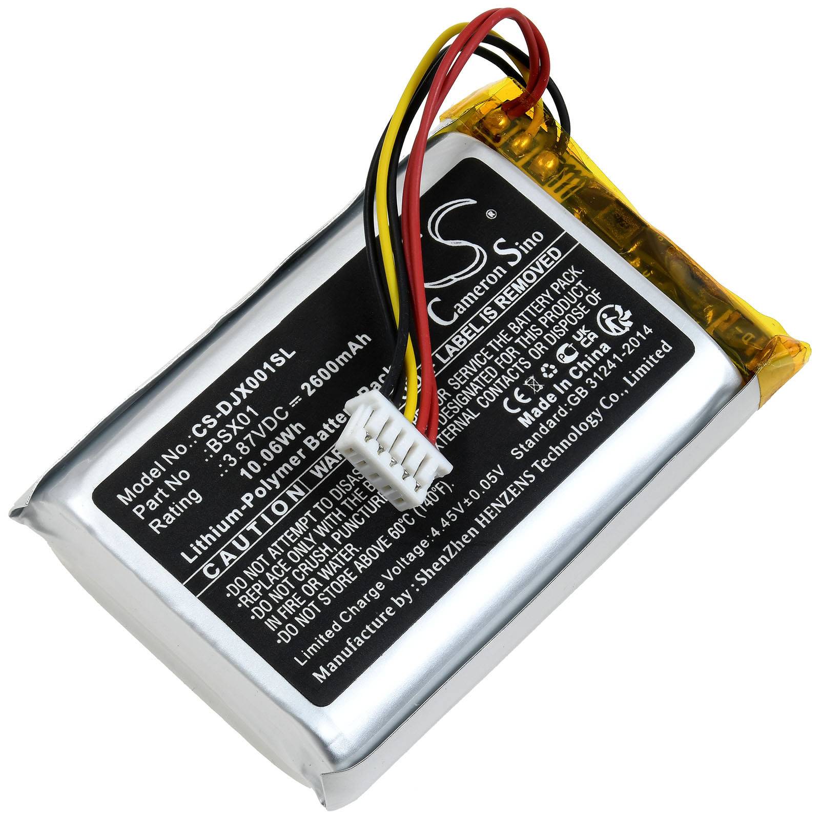 Akku kompatibel mit DJI Typ BSX01-2600-3.87, 3,87V, Li-Polymer-0