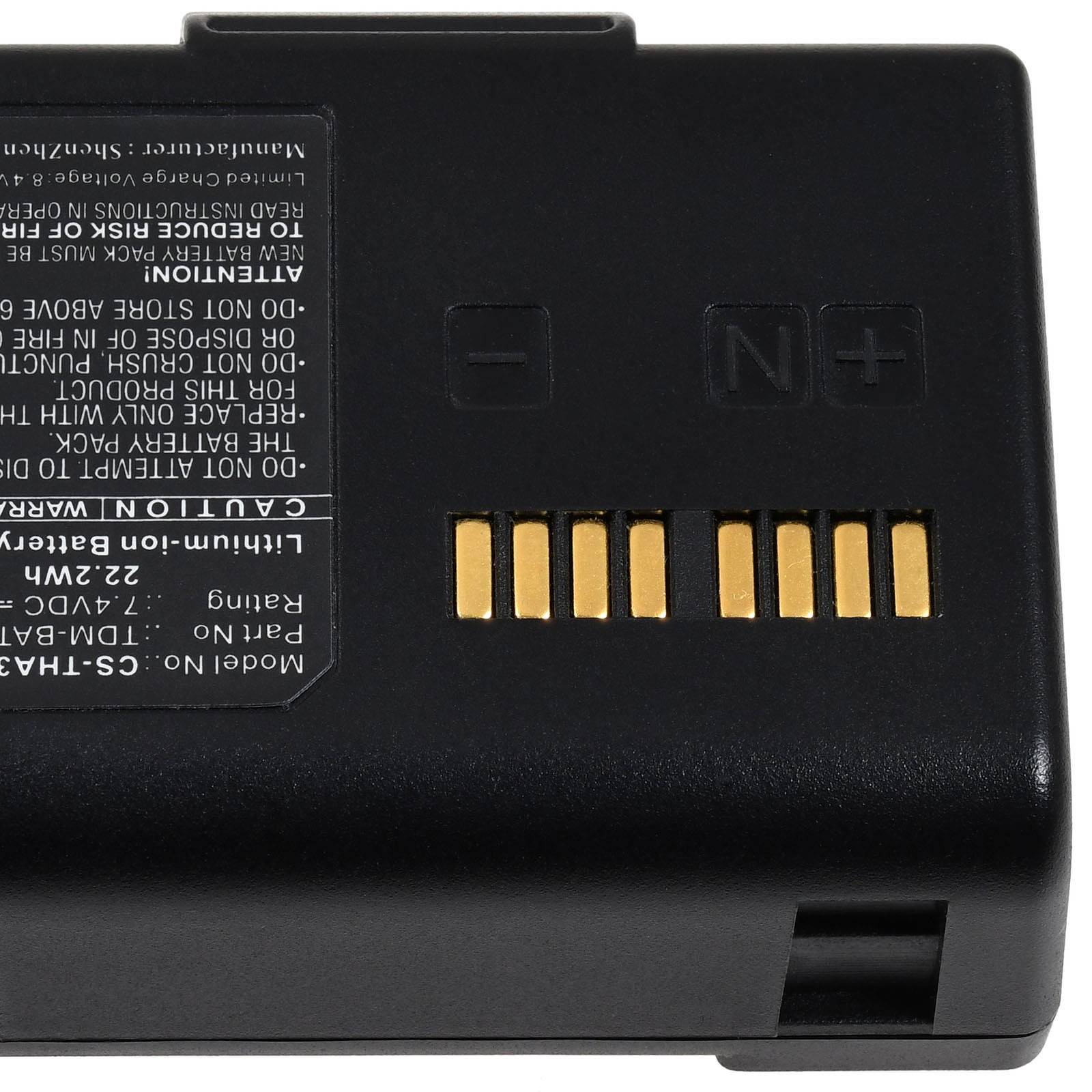 Akku kompatibel mit TSC P-SB-002, 7,4V, Li-Ion-2