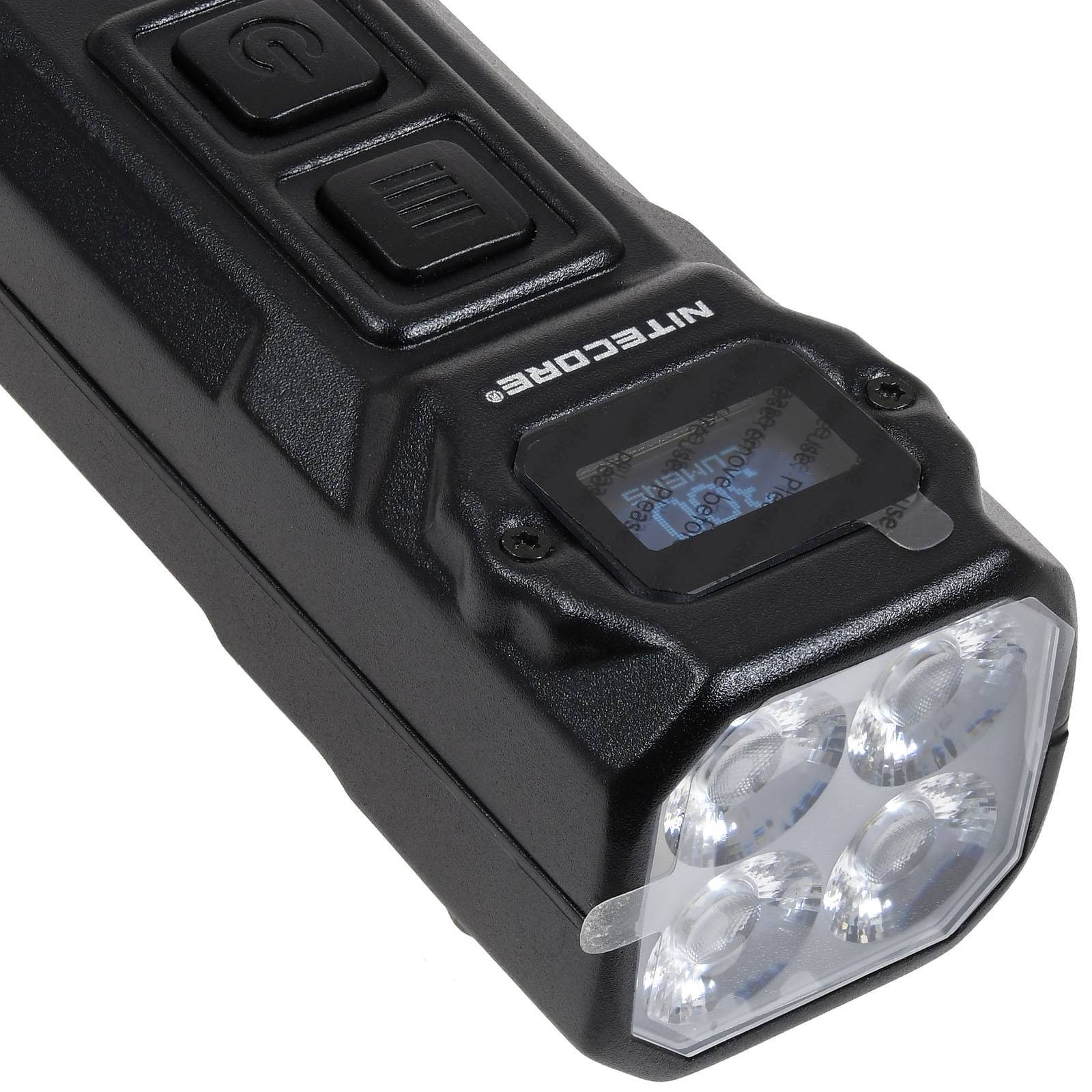 Nitecore TUP2 MCT OLED Mini-Taschenlampe 1200 Lumen Schwarz, Li-Ion-2