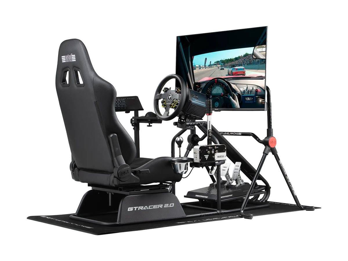 Next Level Racing Rennsimulations-Cockpit GTRacer 2.0 Cockpit schwarz-4