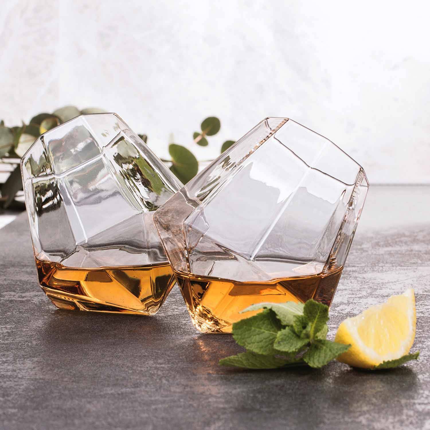THUMBS UP - Mad Monkey - Whiskeygläser""Diamond"" 2er Set transparent-2
