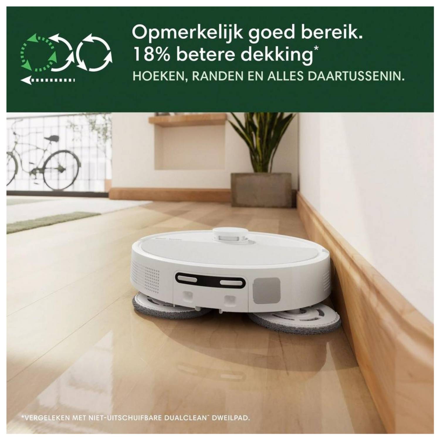 iRobot Roomba Plus 505 Combo Robot + AutoWash Dock, Beutellos, Weiß, Rund, Staubbeutel, 3 Rad/Räder, Ladend, Purificatio-1