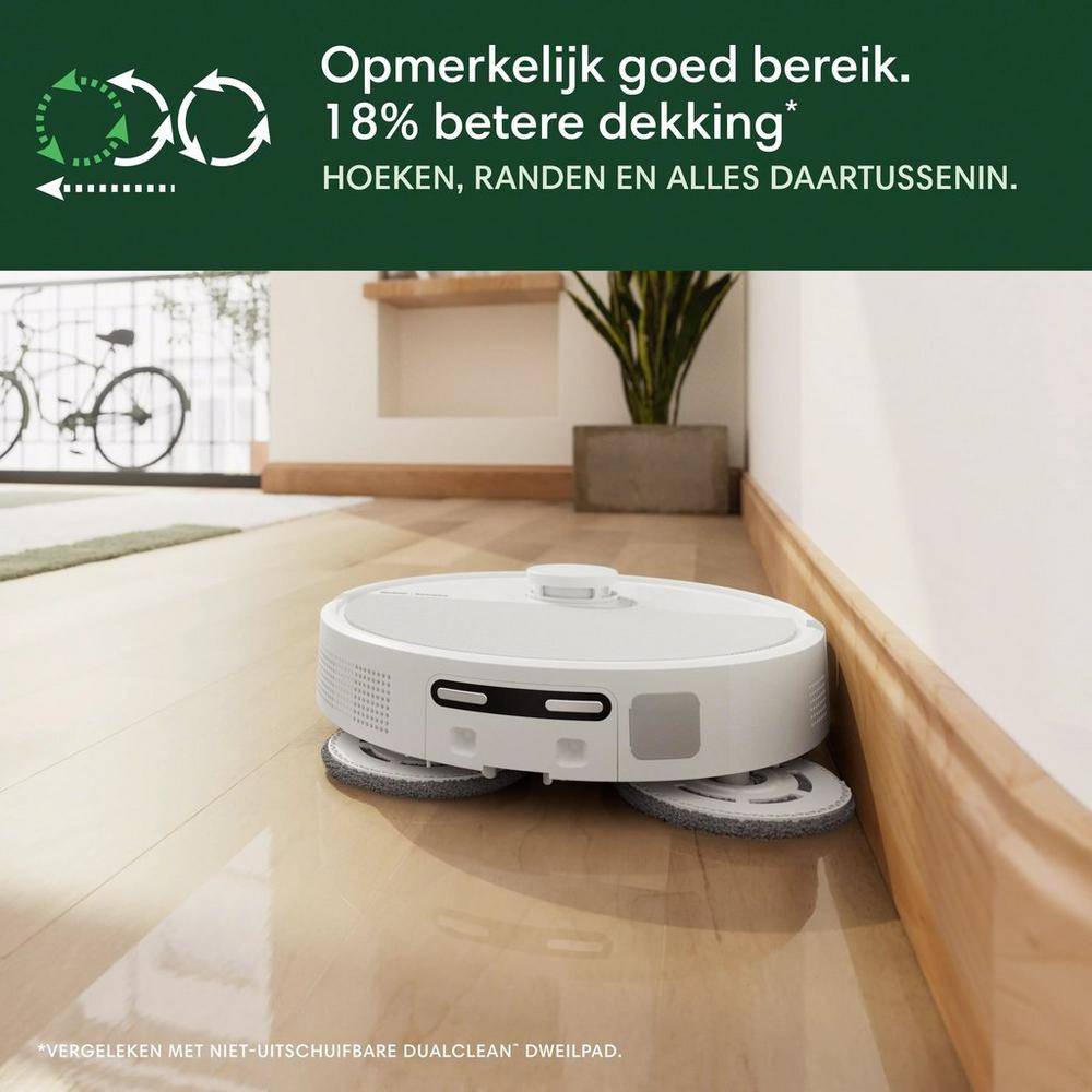 iRobot Roomba Plus 505 Combo Robot + AutoWash Dock, Beutellos, Weiß, Rund, Staubbeutel, 3 Rad/Räder, Ladend, Purificatio-4