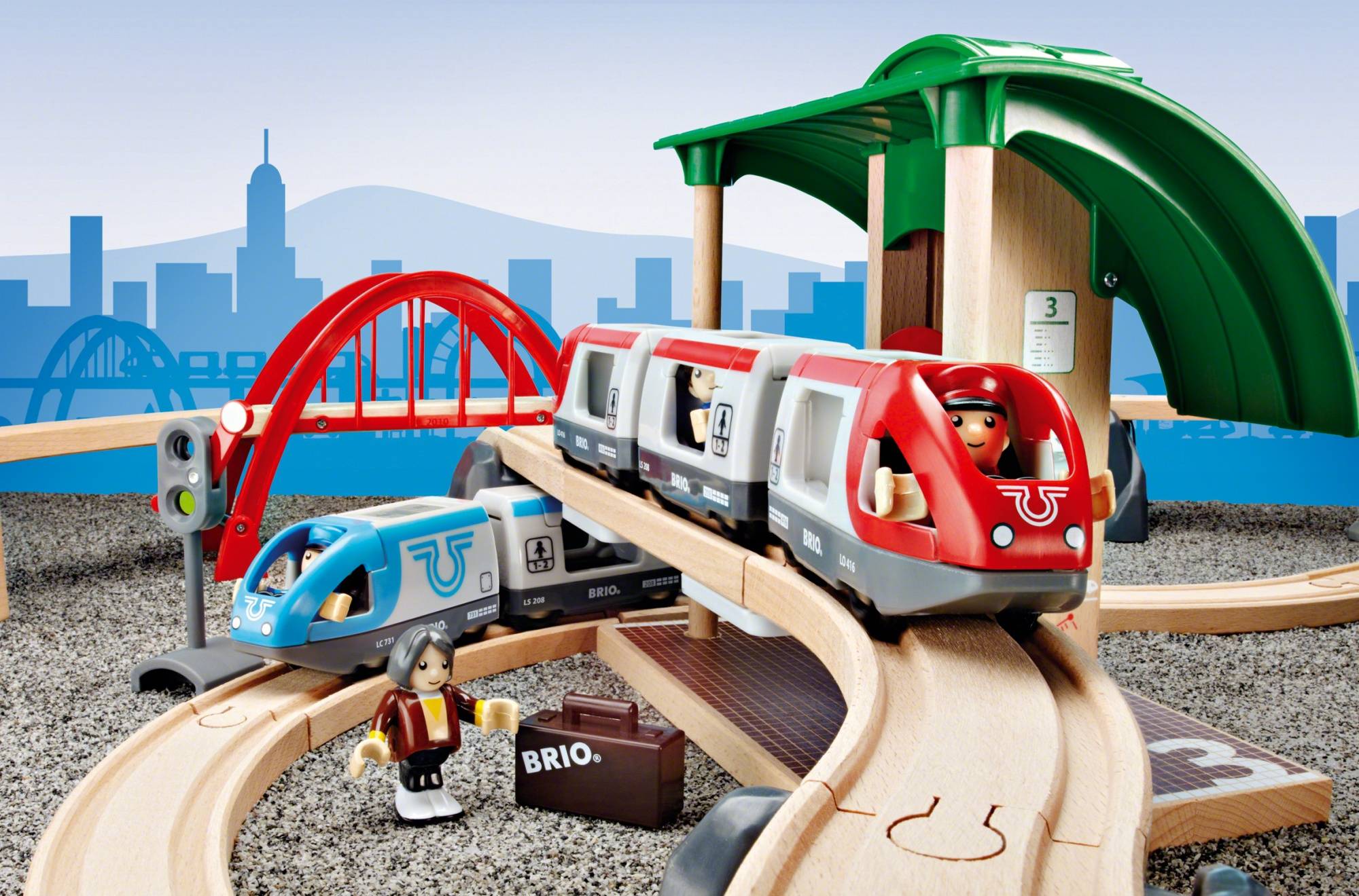 BRIO 7312350335125, Zug, Travel, 0,3 Jahr(e), AAA, Mehrfarbig-1